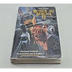 Disney VHS French – Retour au Bercail 2 (Perdus à San Francisco)‎ – New Sealed